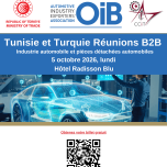 Rencontres d’Affaires Tuniso-Turques B2B