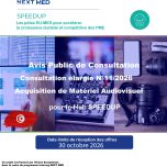 AVIS PUBLIC DE CONSULTATION ELARGIE N° 11/2026